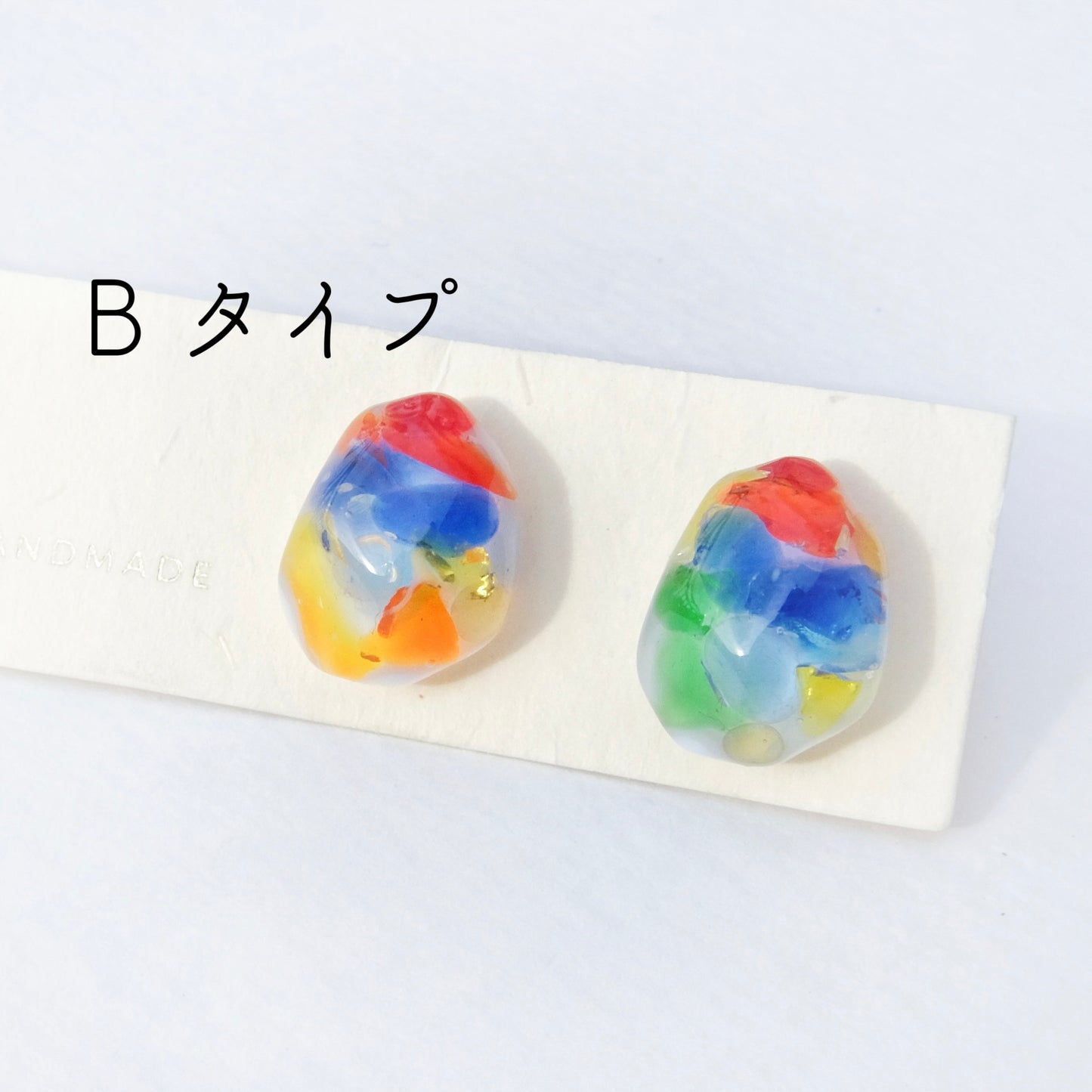 【夏🧊セール10%off】カラフルなバブル🩵🫧ピアス・イヤリング交換可 sv925 アレルギー対応 うるうる