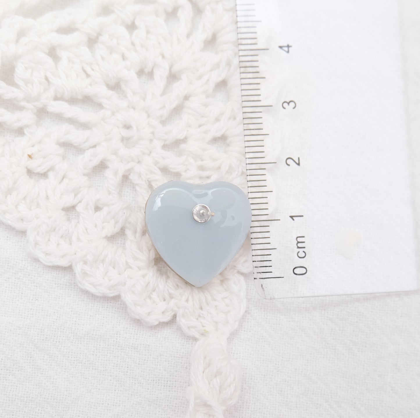 現品「デイジー×ハート♡」ピアス（イヤリングにも変更可）